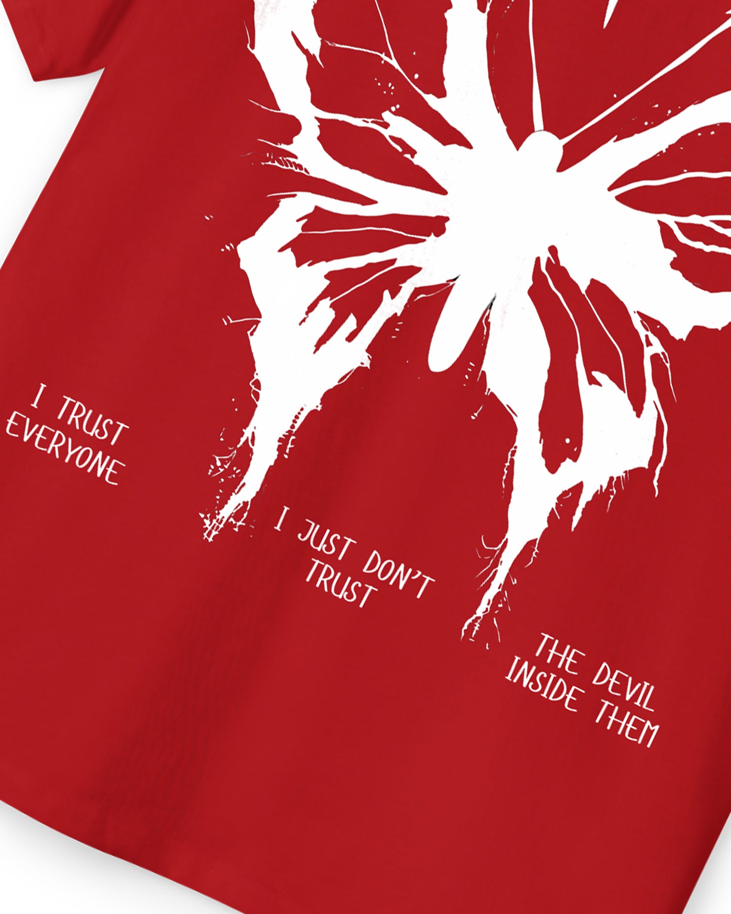 Trust issue-Red T-shirt