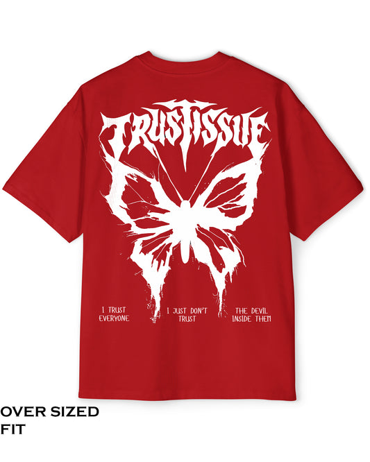 Trust issue-Red T-shirt